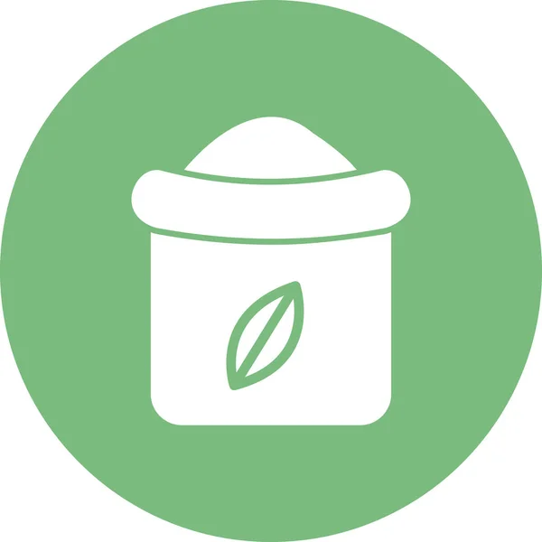 Flour Simple Icon Vector Illustration — Stockový vektor