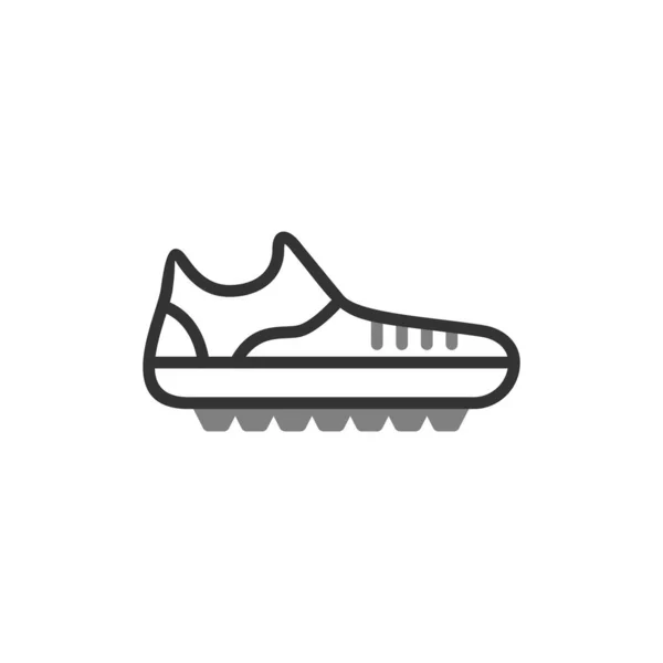 Shoe Icon Vector Design Illustration — Stock Vector