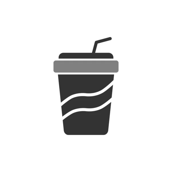 Soda Web Icon Vector Illustration — Stock Vector