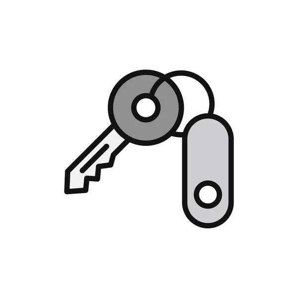 Key Icon Vector Illustration — Stock Vector