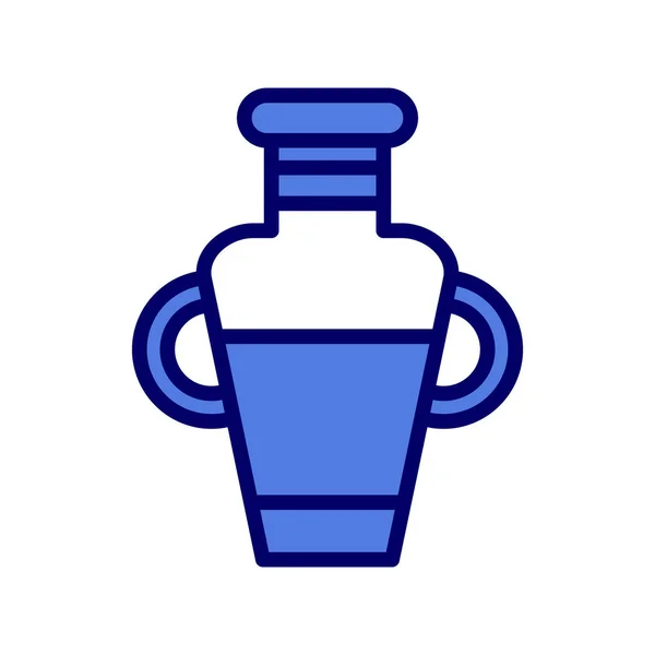 Amphora Pictogram Vector Illustratie Grafisch Ontwerp — Stockvector