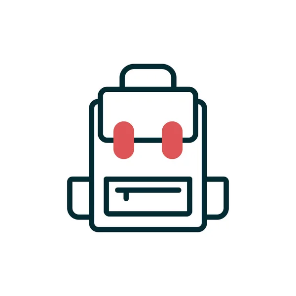 Bagpack Icon Vector Illustration — Image vectorielle