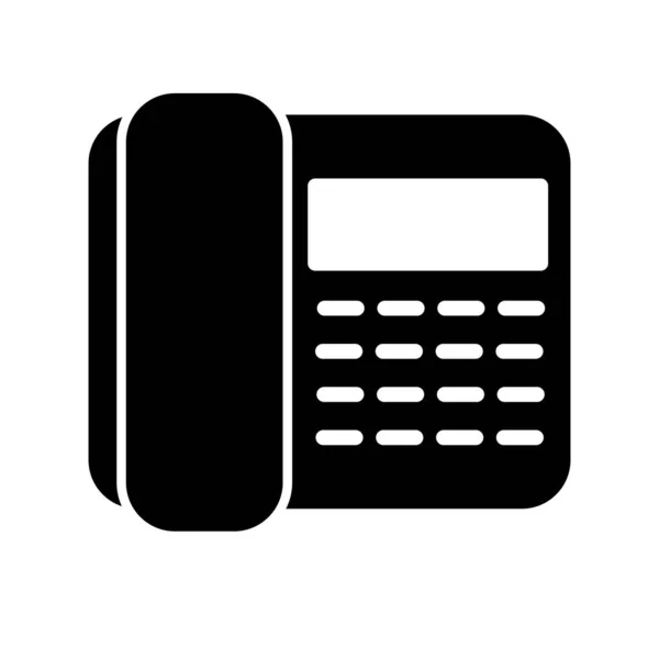 Телефон Простий Дизайн Піктограми Веб — стоковий вектор