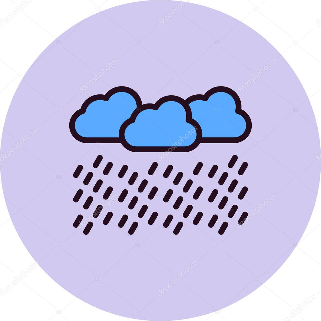 weather vector glyph icon