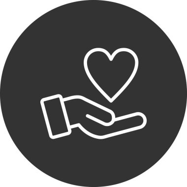 Kişisel ve ticari kullanım için vektör sevgililer günü simgesi.