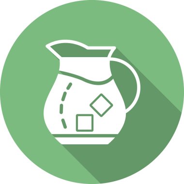 Su testisi, web simgesi basit illüstrasyon