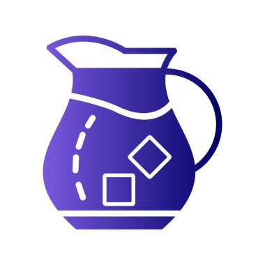 Su testisi, web simgesi basit illüstrasyon