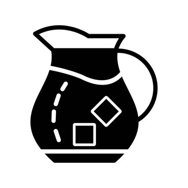 Su testisi, web simgesi basit illüstrasyon