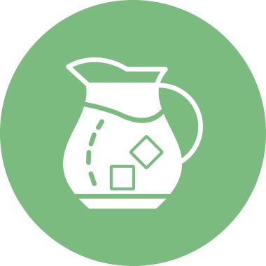 Su testisi, web simgesi basit illüstrasyon