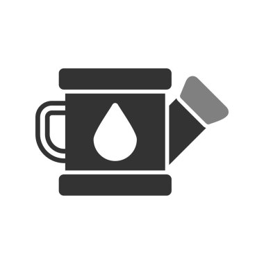 sulandırma kutusu simgesi, basit vektör illüstrasyon masajı