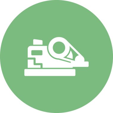 Crusher modern simgesinin vektör çizimi