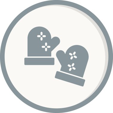 Kış Eldivenleri vektör illüstrasyonu