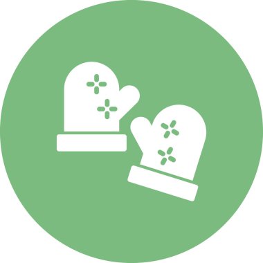 Kış Eldivenleri vektör illüstrasyonu