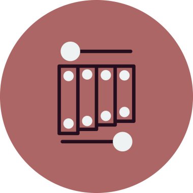 Ofis koltuğu vektör simgesi