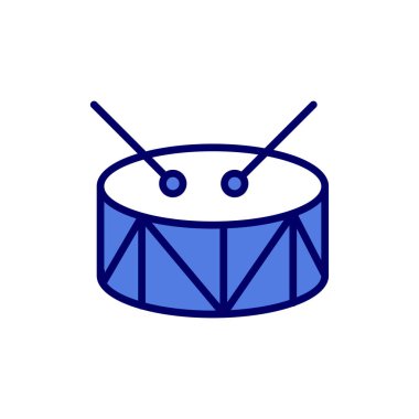 davul simgesi vektör müzik aracı işareti