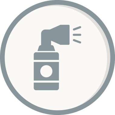 Hava Boynuzu simgesi vektörü. İnce çizgi işareti. izole edilmiş sınır sembolü çizimi