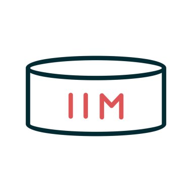 Son kullanma tarihi yemek, web simgesi basit illüstrasyon