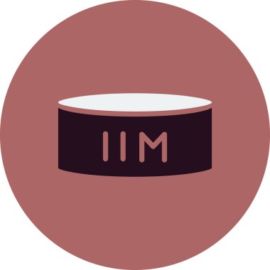 Son kullanma tarihi yemek, web simgesi basit illüstrasyon