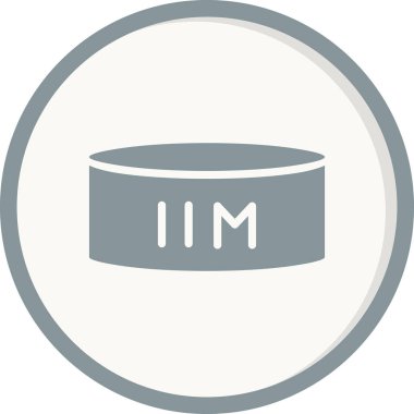 Son kullanma tarihi yemek, web simgesi basit illüstrasyon