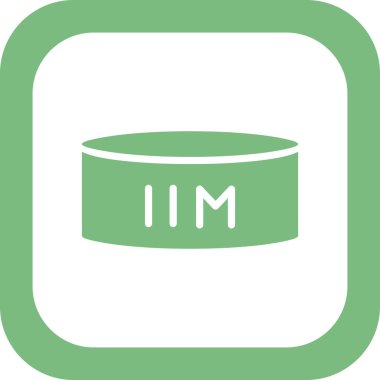 Son kullanma tarihi yemek, web simgesi basit illüstrasyon