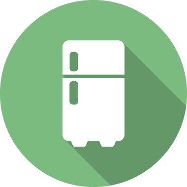 buzdolabı vektör simgesi çizelgesi çizimi