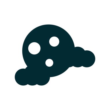 Ay. Web simgesi basit illüstrasyon 