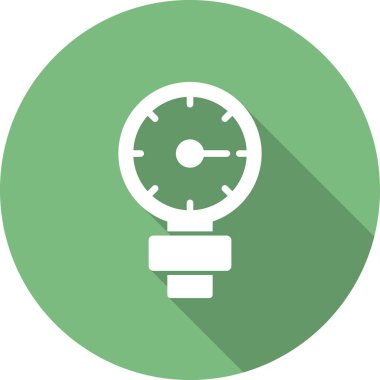 Gauge modern simgesinin vektör illüstrasyonu