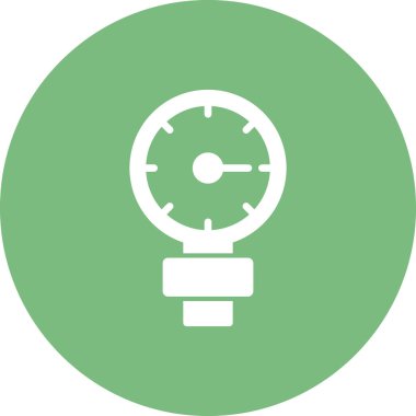 Ölçek simgesi vektör illüstrasyonu