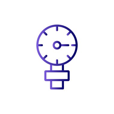 Ölçek simgesi vektör illüstrasyonu