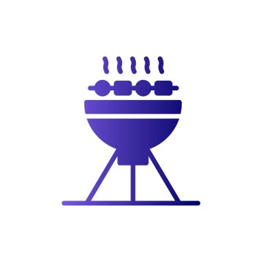 piknik ızgarası barbekü ikonu vektör illüstrasyonuName