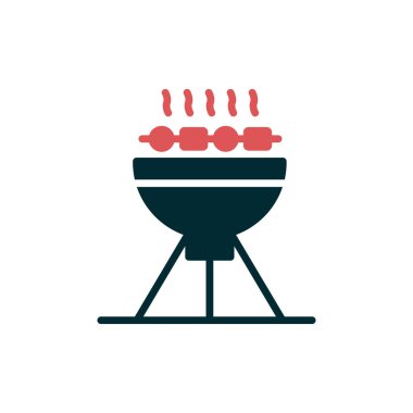 piknik ızgarası barbekü ikonu vektör illüstrasyonuName
