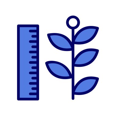 para büyüme kavramı basit simge, vektör illüstrasyonu