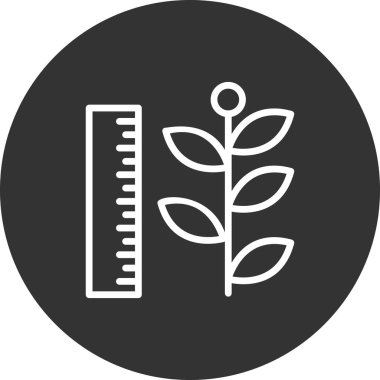 para büyüme kavramı basit simge, vektör illüstrasyonu