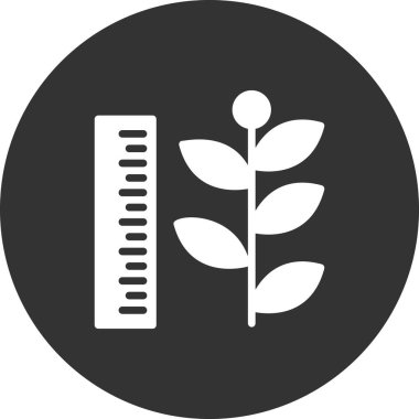 para büyüme kavramı basit simge, vektör illüstrasyonu