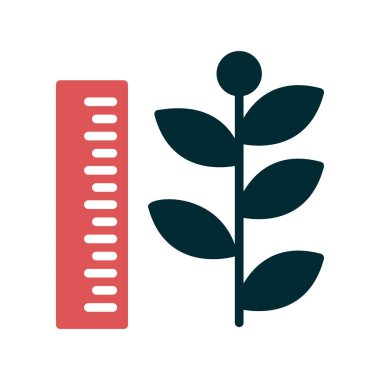 para büyüme kavramı basit simge, vektör illüstrasyonu