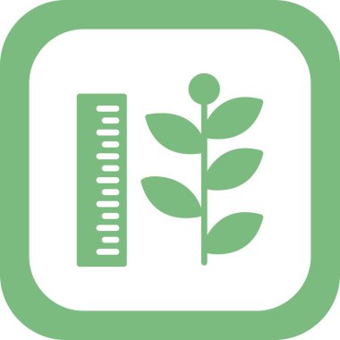 para büyüme kavramı basit simge, vektör illüstrasyonu