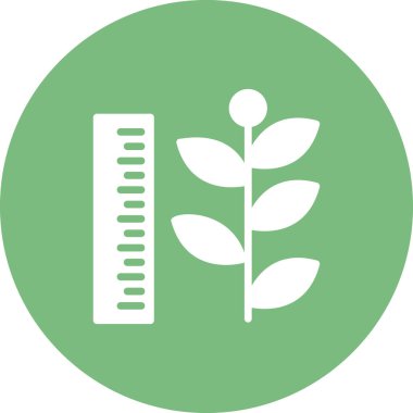 para büyüme kavramı basit simge, vektör illüstrasyonu