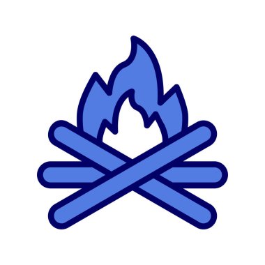 şenlik ateşi simgesi, logo çizimi