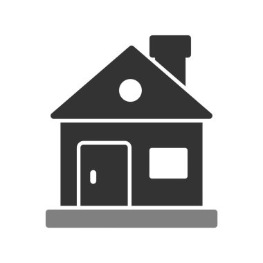 Ev simgesi, modern vektör illüstrasyon tasarımı