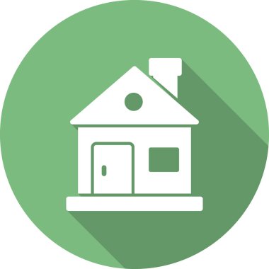 Ev simgesi, modern vektör illüstrasyon tasarımı