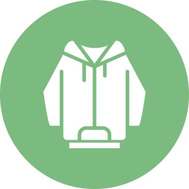 Hoodie simge vektör çizim