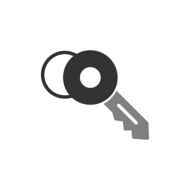 Anahtar simgesi vektör illüstrasyonu