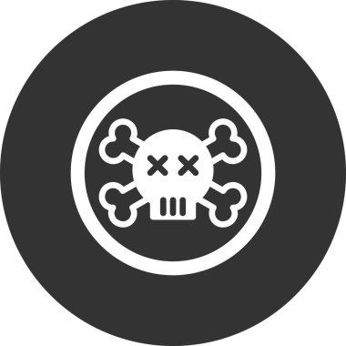 Tehlikeli simge, vektör çizimi 