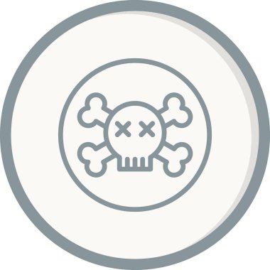 Tehlikeli simge, vektör çizimi 