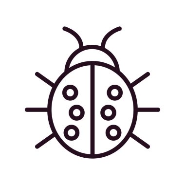 Uğur böceği vektör illüstrasyonuName 