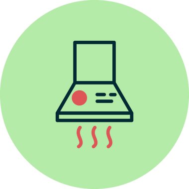 Modern Extractor simgesinin vektör illüstrasyonu