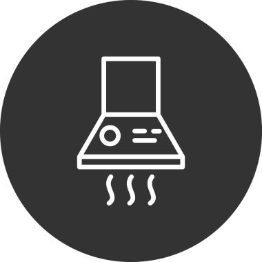 Modern Extractor simgesinin vektör illüstrasyonu