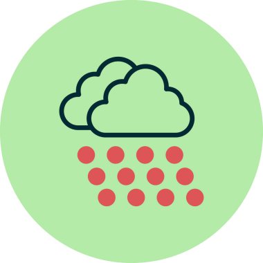 hava vektörü illüstrasyonu, selamlama simgesi