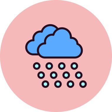 hava vektörü illüstrasyonu, selamlama simgesi