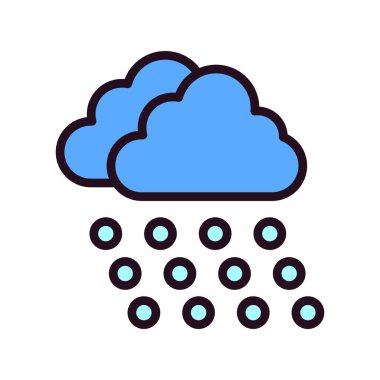 hava vektörü illüstrasyonu, selamlama simgesi